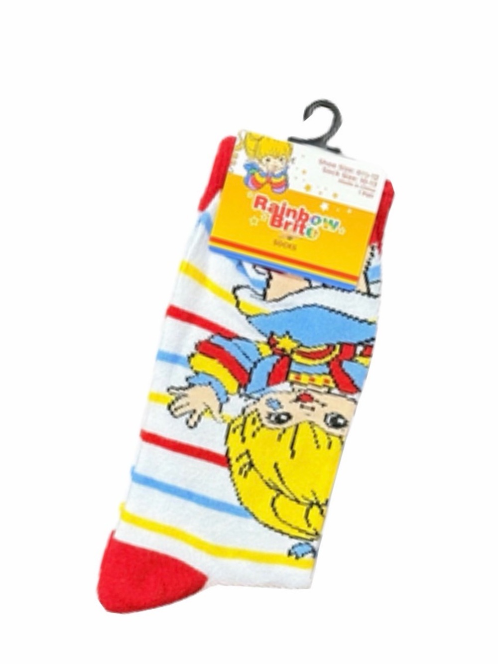NWT🌈Rainbow Brite Sock